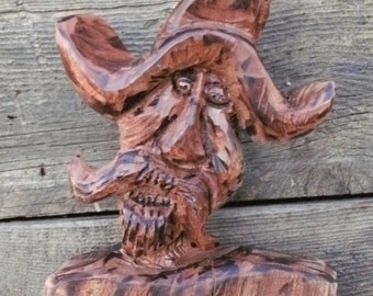 Festus, A Sycamore Cowboy Carving