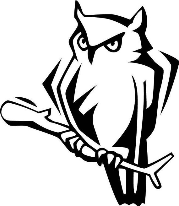 Download Items similar to Owl Vinyl Decal on Etsy