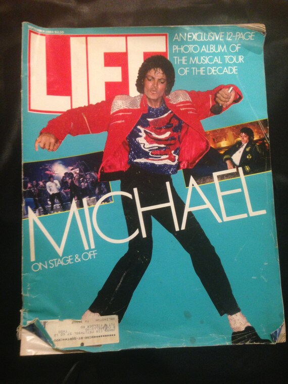 Collectible Michael Jackson Life Magazine 1984 by LYLASfromTexas