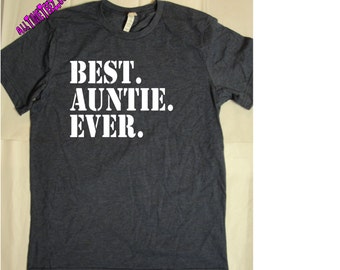 auntie t shirt baby