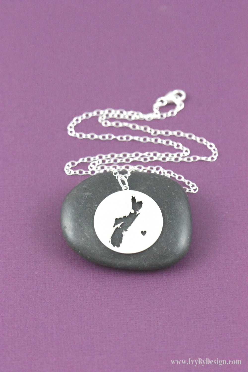 SALE Nova Scotia Necklace Canadian Jewelry Canada by IvyByDesign