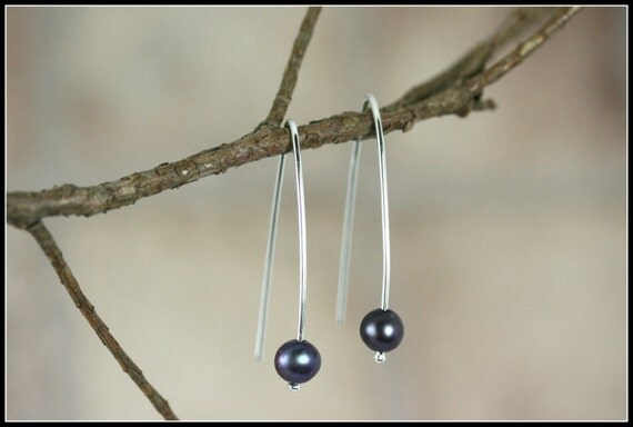 boucles d oreilles tige argent avec perle fil avec perle boucles d oreilles tige argent avec perle fil avec perle