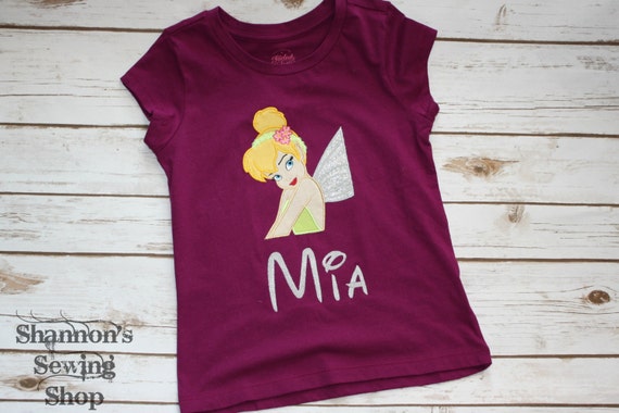 tinkerbell birthday shirts