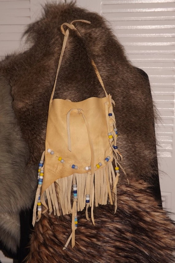 Native American Leather Bags And Pouches IUCN Water