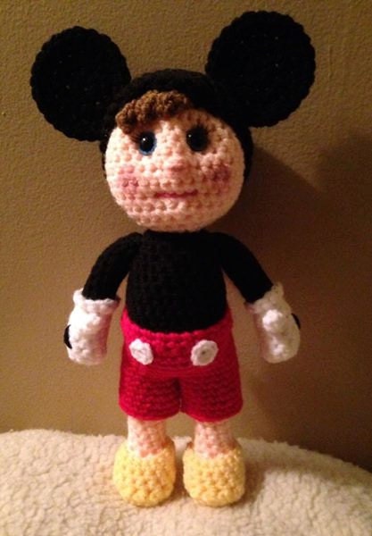 dress up mickey mouse doll