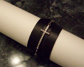 Lisa Devlin Designs Capricorn Leather Cuff