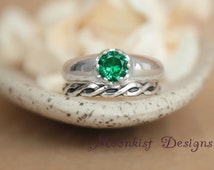 Celtic engagement rings sets