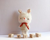 Teddy bear plush, teddy bear mohair plush toy , mohair animal, Amigurumi mohair,