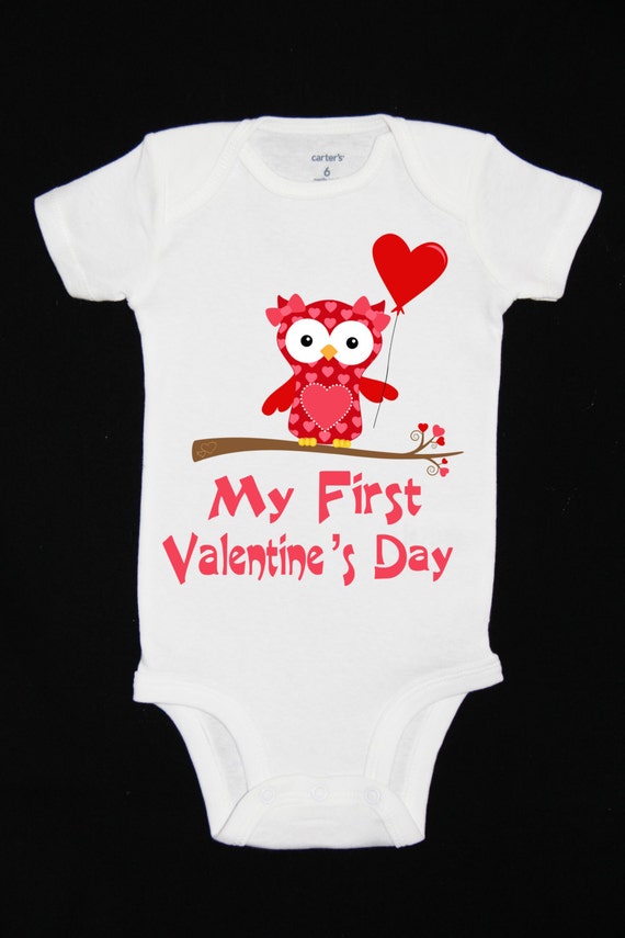 Valentine's Day Bodysuit - My First Valentine's Day ...