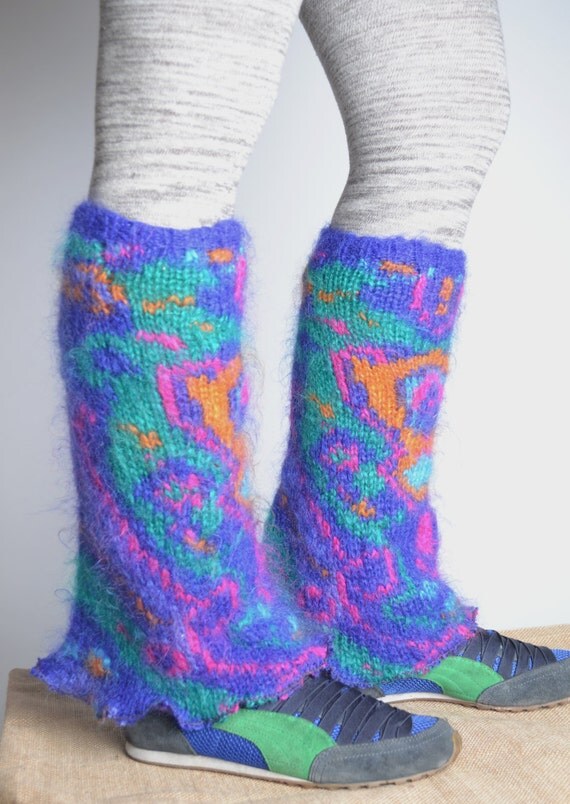 Felted Wool Leg Warmers Wool Leg Warmers Upcycled by Suniq