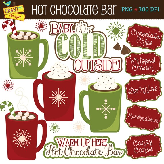 Christmas Hot Chocolate Stands For Your Holiday Party