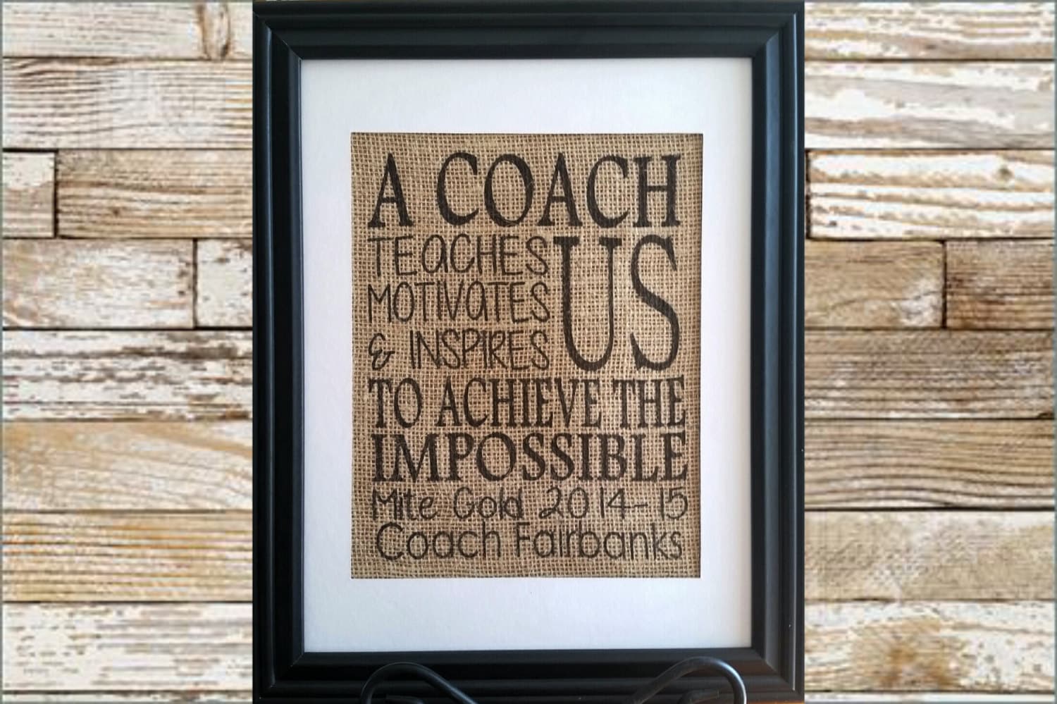 Personalized gift for Coach A coach teaches by Allaboutthenames