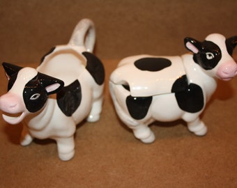 Popular Items For Cow Sugar Bowl On Etsy