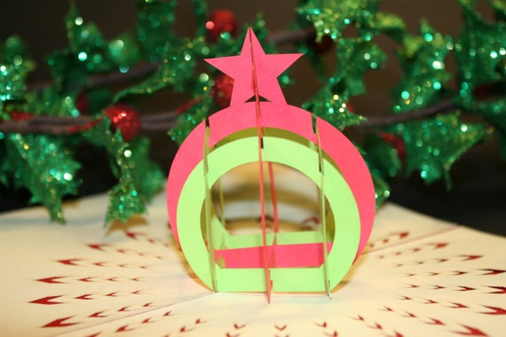 christmas holiday card pop up decoration by christmas holiday card pop up decoration by
