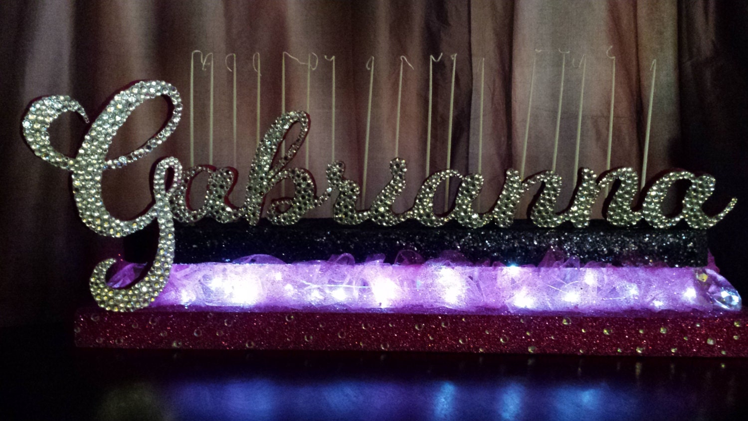 Sweet 16 Candelabra Quinceanera Candelabra Centerpiece