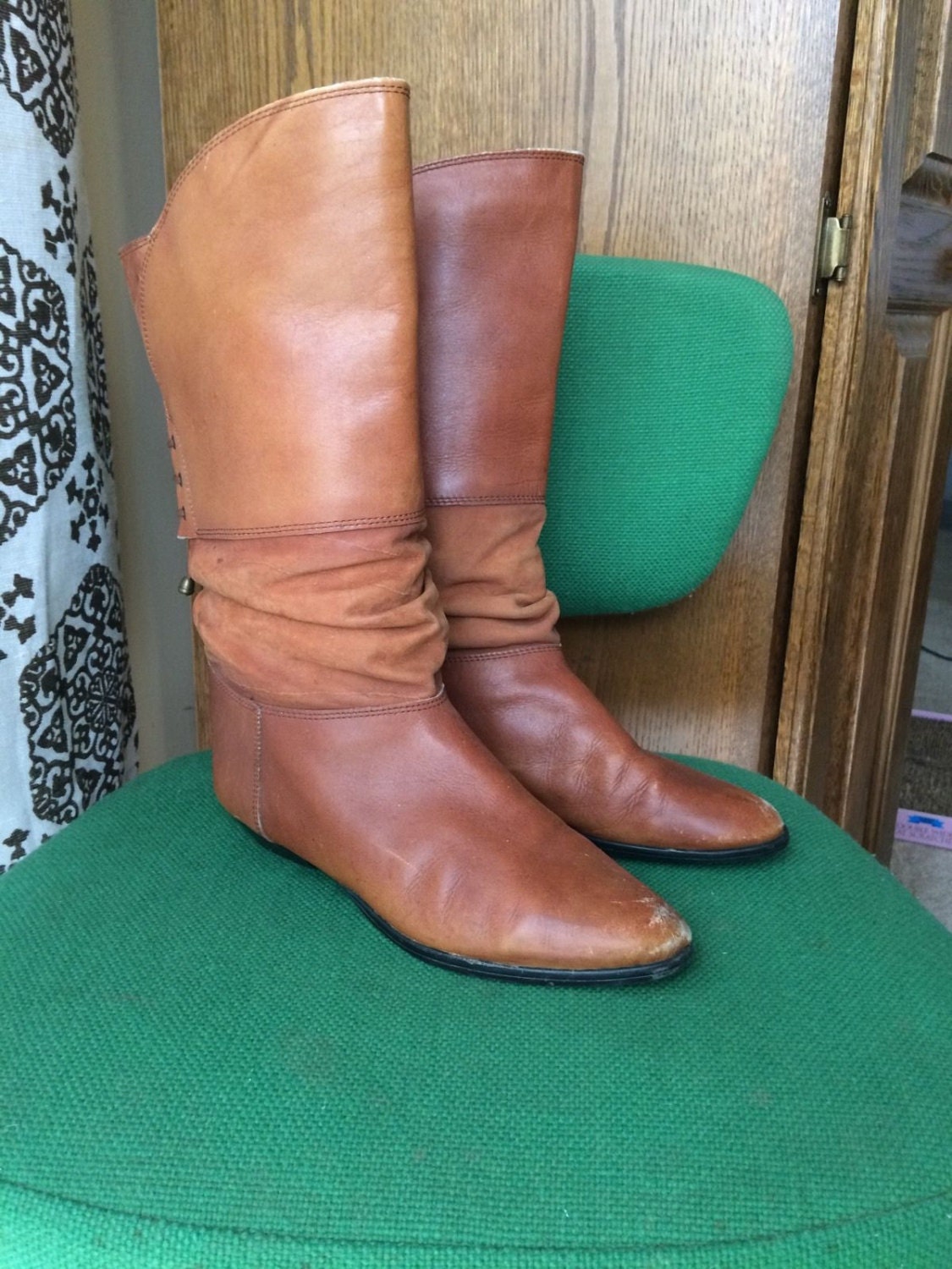 leather suede boots