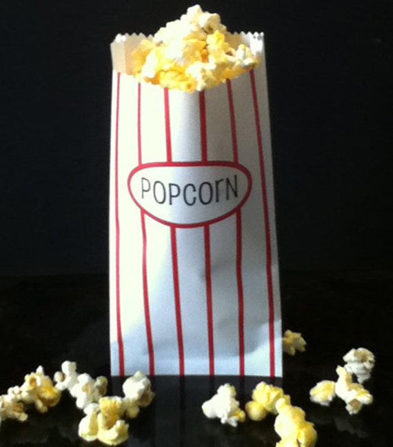 Items similar to DIY Popcorn Treat Bags on Etsy