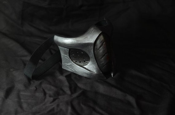 mask Smoke Mortal Kombat 9 by SevenNinjasMask on Etsy