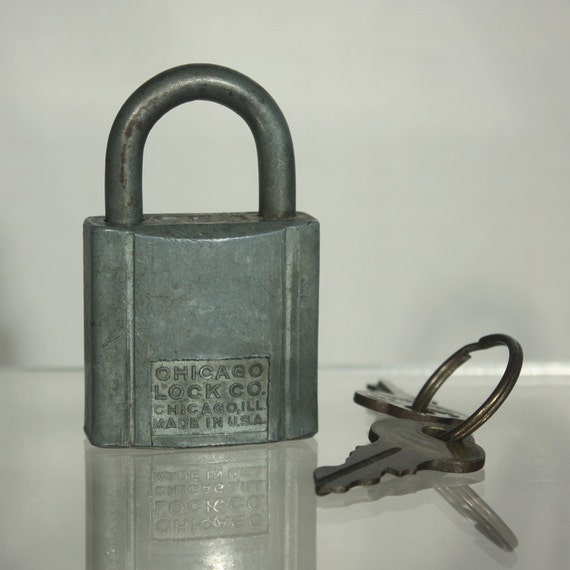 USN Navy Padlock Chicago Lock Company US by SalamanderAlley