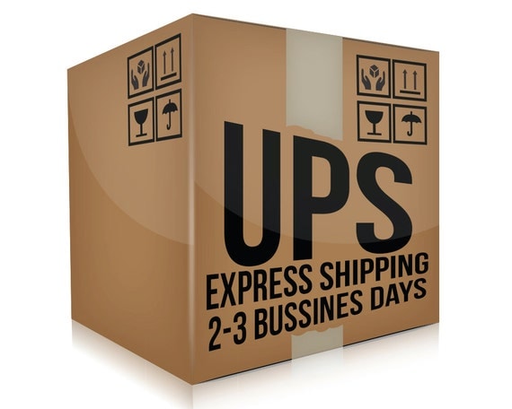 UPS Expedited Shipping worldwide 2-3 business by MayaValentino