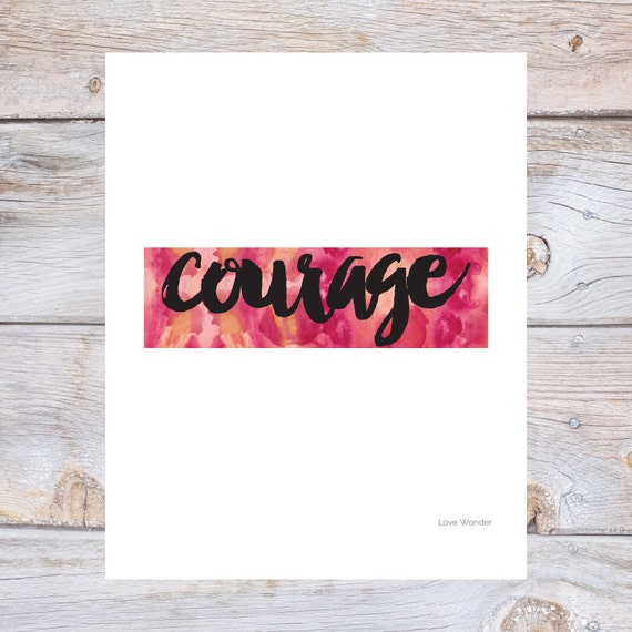 Download courageous resolution print pdf