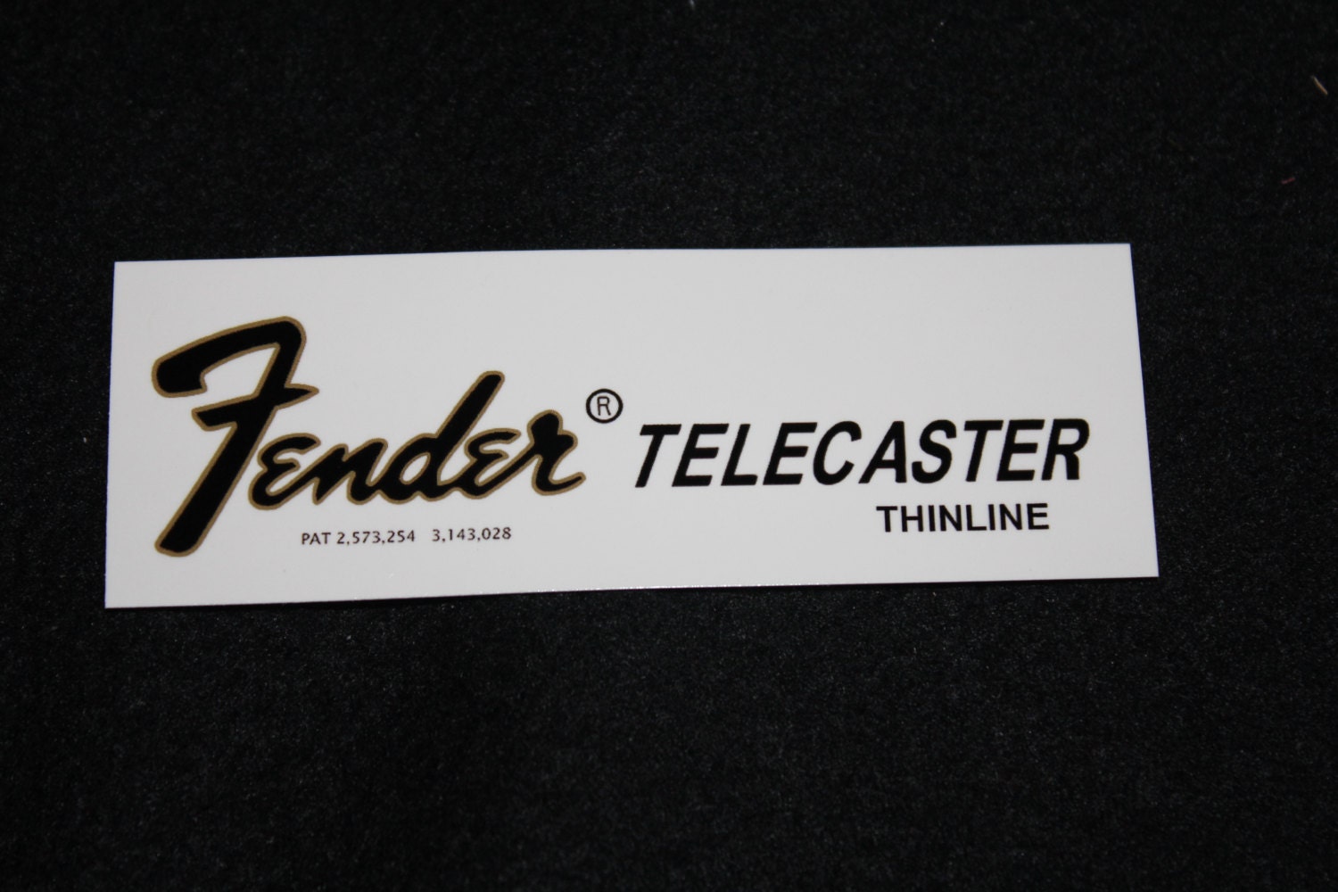 Headstock Waterslide Decal For Fender by Headstocklabels on Etsy