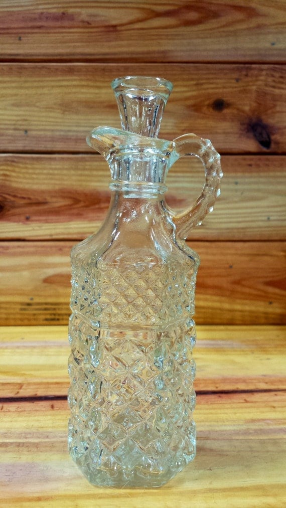 Vintage Condiment Bottle by ArtMaxAntiques on Etsy