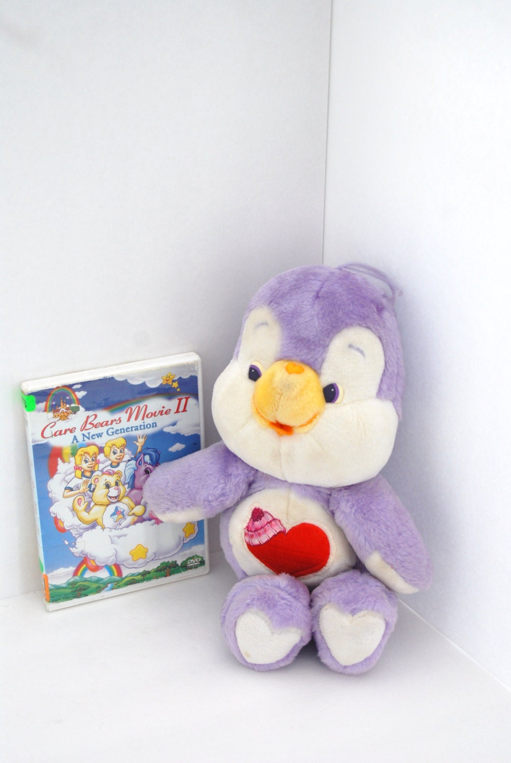 care bear jumbo cousins plush cozy heart penguin