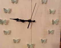 Popular items for butterfly clock on Etsy