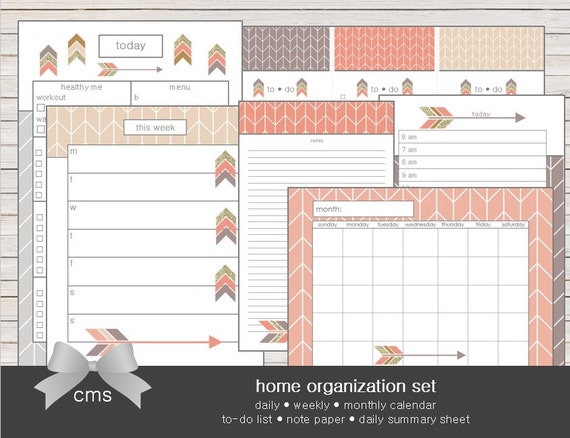 Home Organization Planner printable with by ChaosMadeSimple