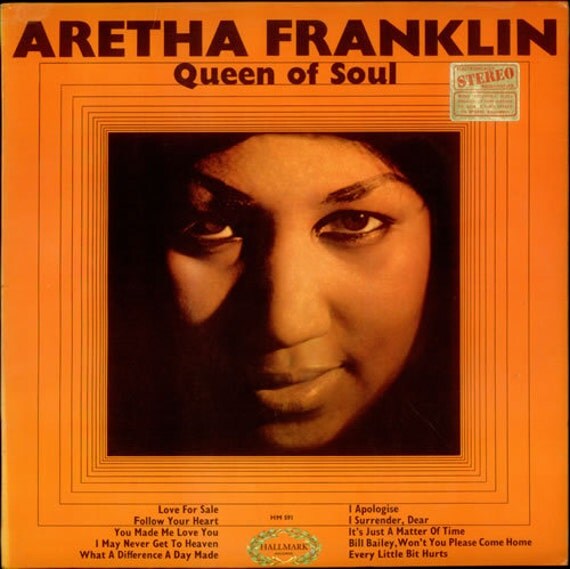 Aretha Franklin Queen Of Soul LP Vinyl Record Disc Album Rare Retro Music Collectors Item ( - il_570xN.732575471_9b9o