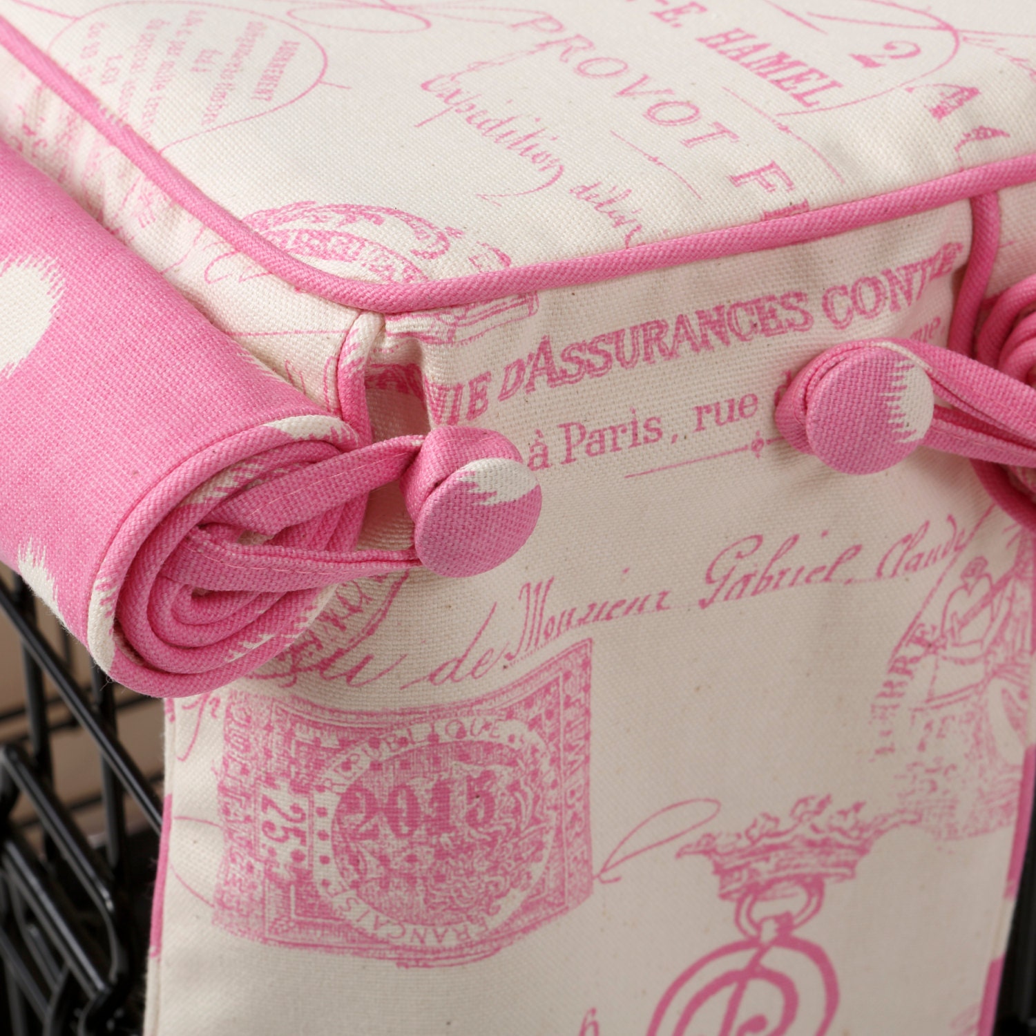 Parisian Pink Stagecoach Crate Cover