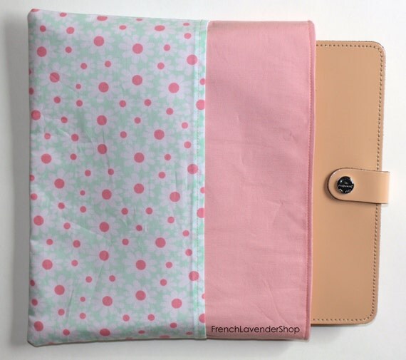 Mint and Pink A5 Planner Pouch Planner Cover by