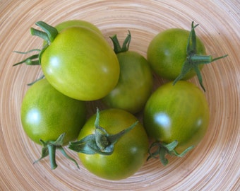 Green Cherry Heirloom Tomato Seeds, Naturally Grown in the Pacific NW