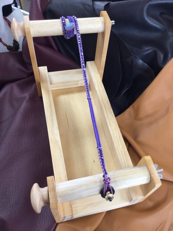 Items similar to Leather Wrap Bracelet Loom on Etsy