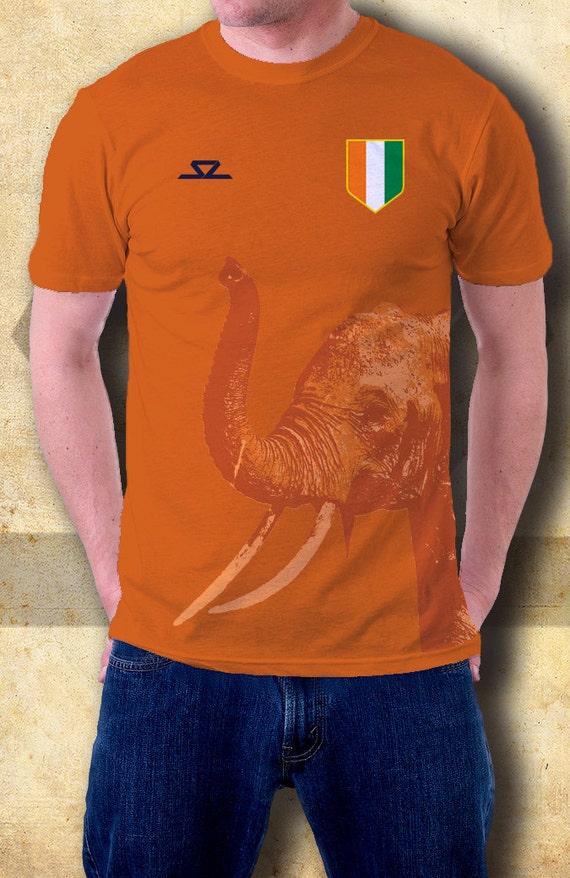 Ivory Coast soccer football jersey shirt by ClassicSoccerShopEU
