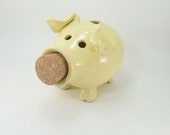 yellow piggy bank