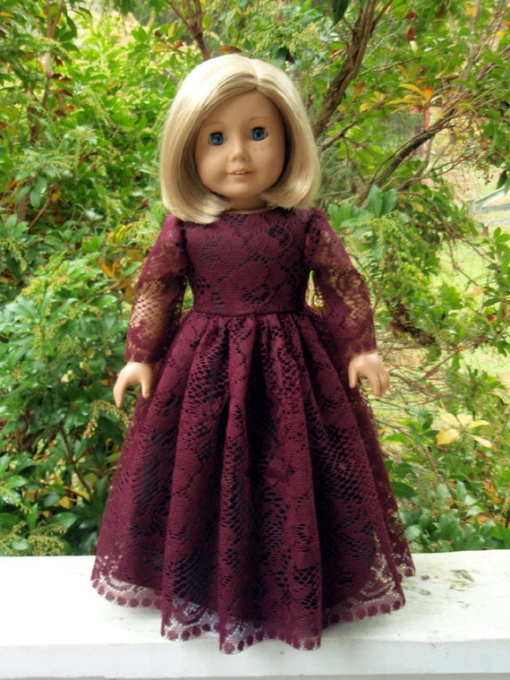 American Girl Doll  Clothes  Bridesmaid  Formal Gown  Party Dress 