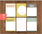 3"x 4" Printable This Is Today Notes by Studio Pebbles