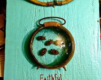 Faithful assemblage art bricolage