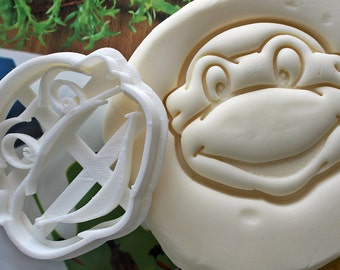 Teenage Mutant Ninja Turtles 1 Cookie Cutter / Biodegradable Material / Christmas / Party Favor / Kids Birthday / Baby Shower / Cake Topper