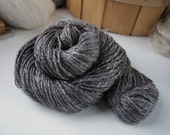 Handspun DK Weight Yarn, Natural, Undyed Handspun Yak /Silk Yarn (50/50), DK Weight, 240 Yards, Undyed