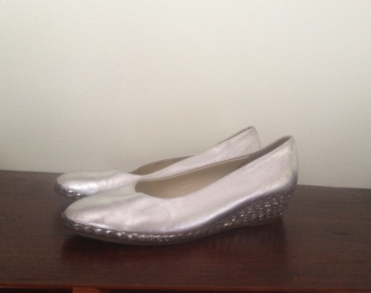 wedge ballerinas