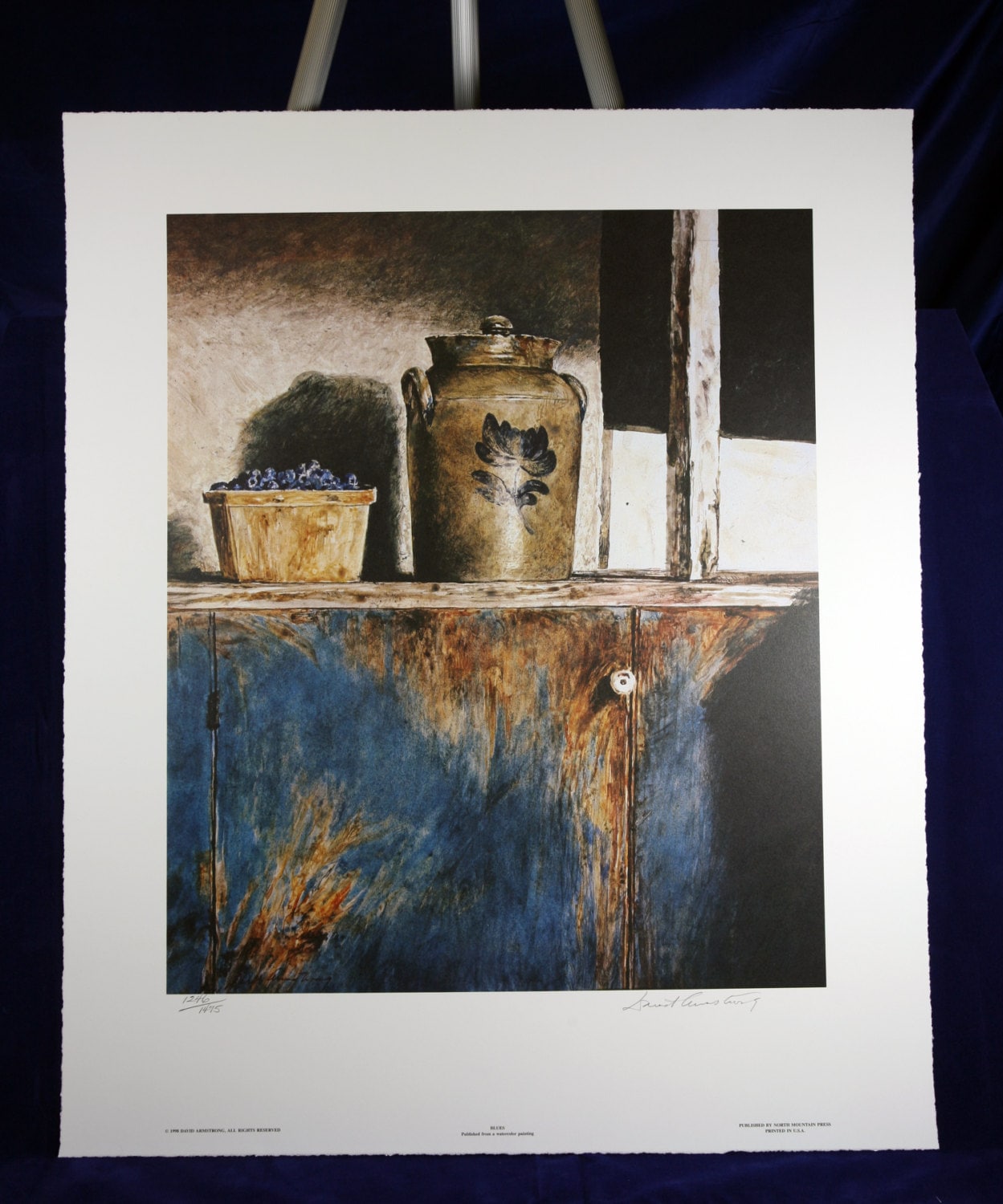 David Armstrong Fine Art Print Blues by ProfAudio on Etsy