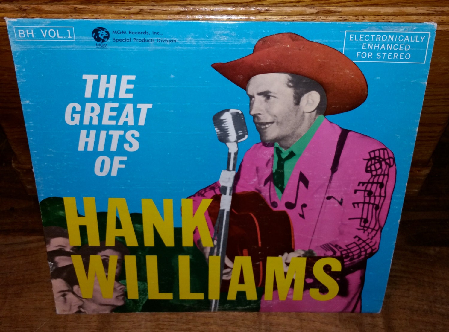 Hank Williams Greatest Hits Volume 1 Vintage Vinyl Album