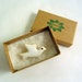 Single White procelain Peace Dove