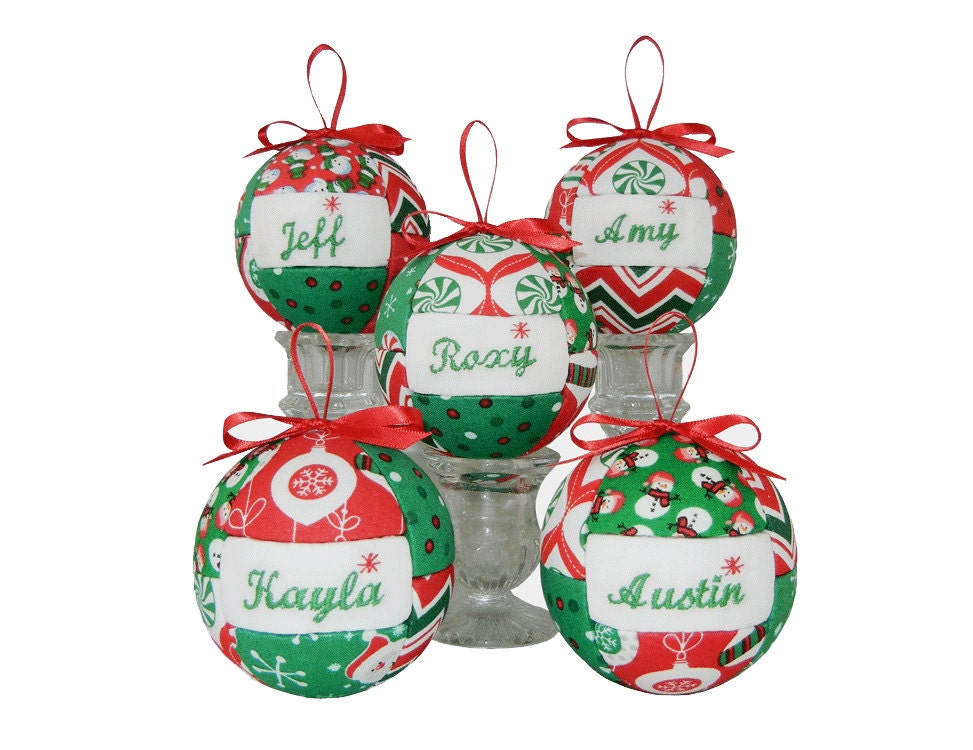 5 family personalized ornaments set of five by craftcrazy4u 5 family personalized ornaments set of five by craftcrazy4u
