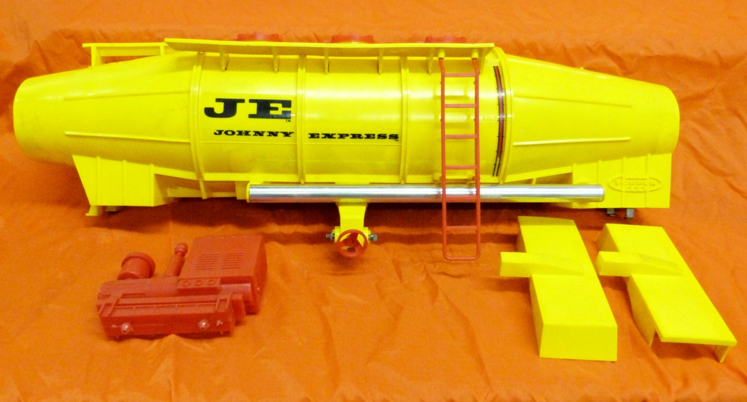 Vintage RARE Topper Toys Johnny Express Remote Controlled Big