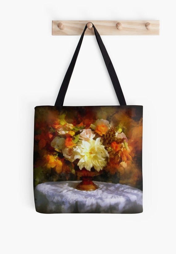 Custom made Tote bag, choice of multiple sizes. Shopping, Autum ...