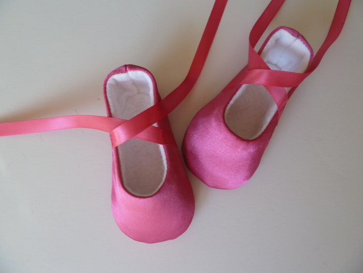 Baby Girl Shoes . Baby Ballerina Shoes . Infant by JibJabbers